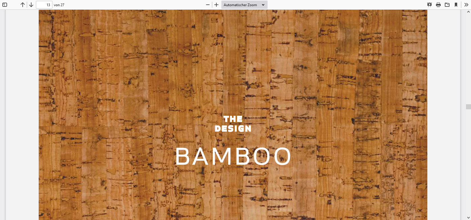 Design BAMBOO